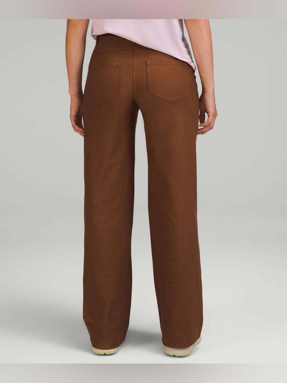 Lululemon City Sleek 5 Pocket Wide-Leg High-Rise Pant * Utilitech Roasted Brown - Picture 2 of 4